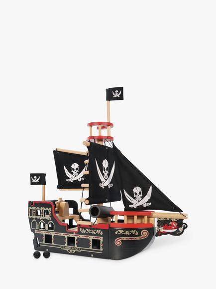 Le Toy Van Barbarossa Pirate Ship - view 2, 
