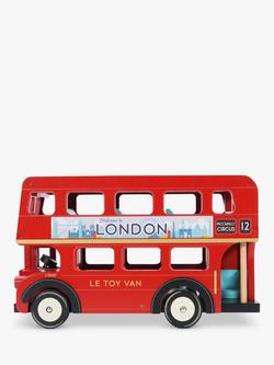 Le Toy Van Wooden London Routemaster Bus, 