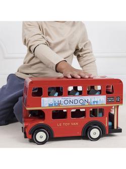 Le Toy Van Wooden London Routemaster Bus - view 2, 