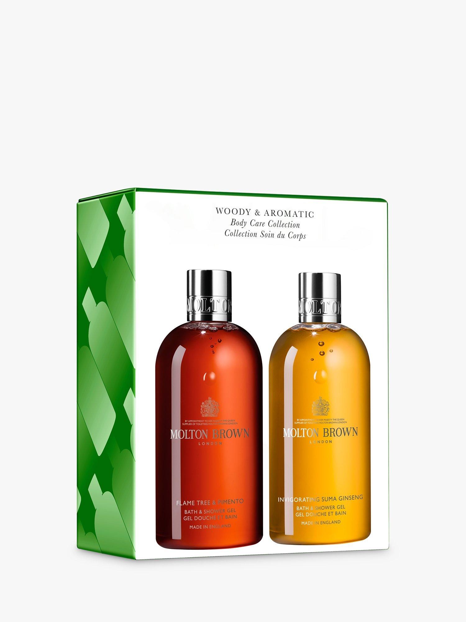Product image 1 of 2, which shows Molton Brown Woody & Aromatic Body Care Collection