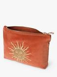 Elizabeth Scarlett Sun Goddess Mini Pouch, Rust