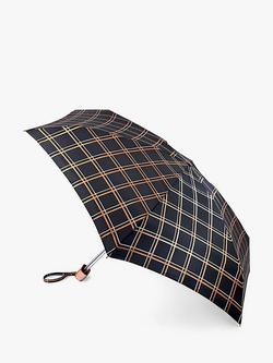 Fulton Tiny 1 Check Umbrella, Gold/Multi, Gold Multi Gold