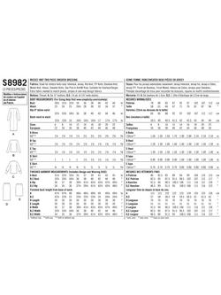 Simplicity Misses' Easy to Sew Dress, Top and Skirt Sewing Pattern, S8982 - view 2, Aa