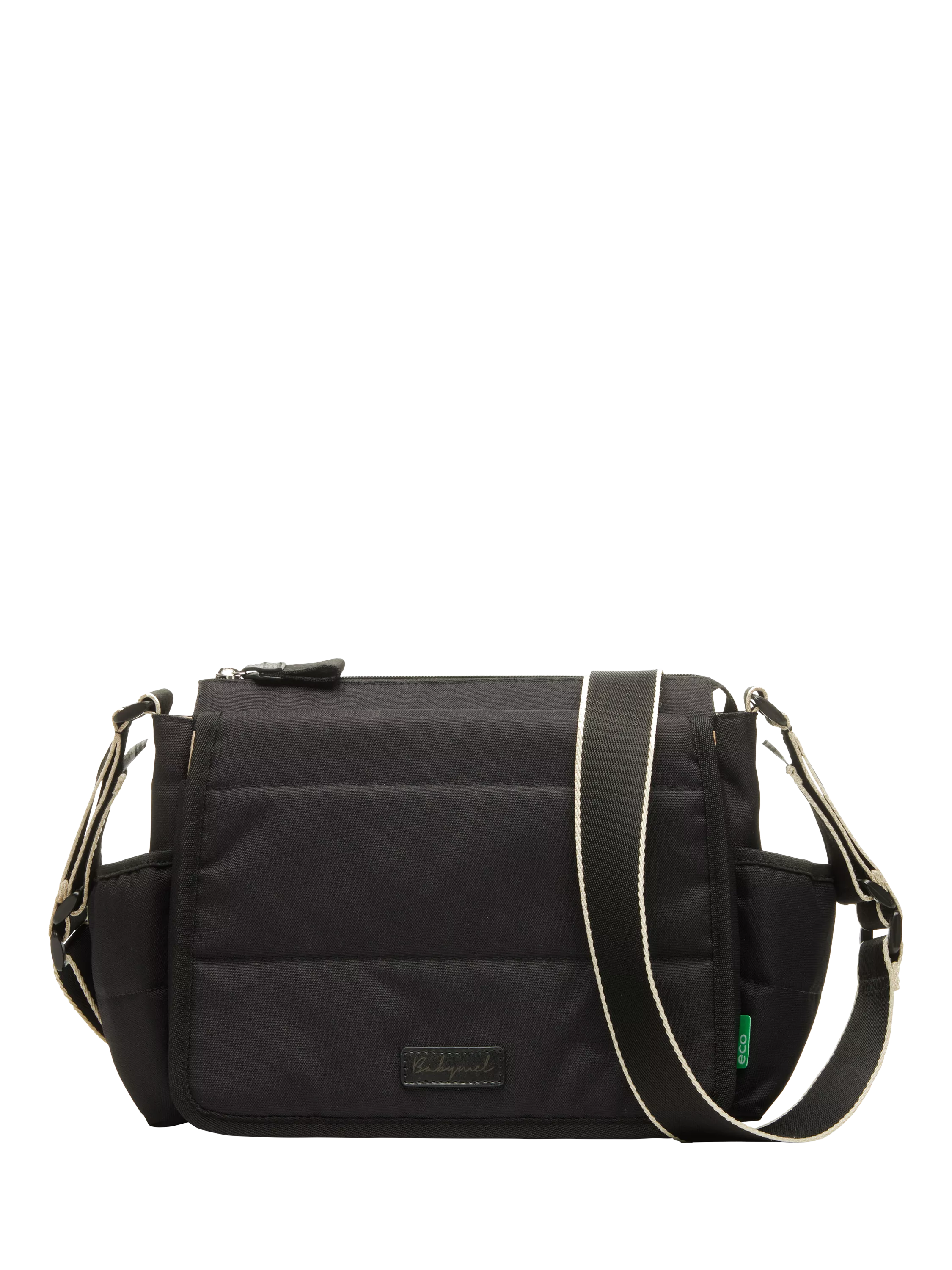 Babymel black changing bag best sale