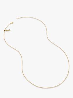Monica Vinader 24" Fine Chain Necklace, Gold