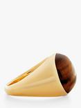Monica Vinader x Kate Young Gemstones Tiger's Eye Ring