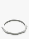 Monica Vinader Octagon Stacking Ring, Silver