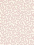 Harlequin x Sophie Robinson Wiggle Wallpaper, Carnelian/Rose Quartz HSRW113062