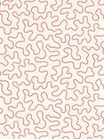 Harlequin x Sophie Robinson Wiggle Wallpaper, Carnelian/Rose Quartz HSRW113062