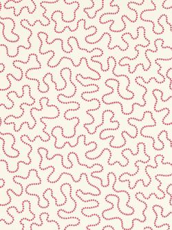 Harlequin x Sophie Robinson Wiggle Wallpaper, Carnelian/Rose Quartz HSRW113062