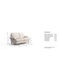 Laura Ashley Beaumaris Small 2 Seater Sofa, Oak Leg, Anneliese Sage