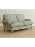 Laura Ashley Beaumaris Medium 2 Seater Sofa, Oak Leg, Anneliese Sage