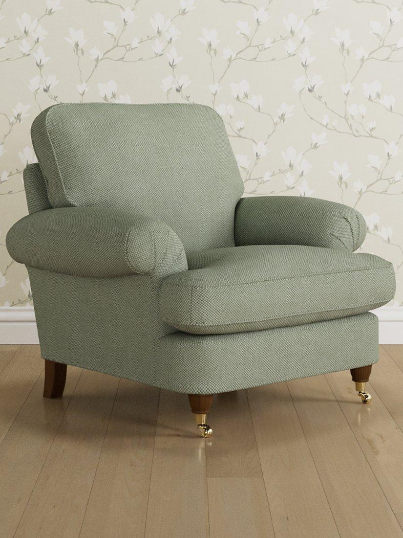 Beaumaris Range, Laura Ashley Beaumaris Armchair, Teak Leg, Anneliese Sage
