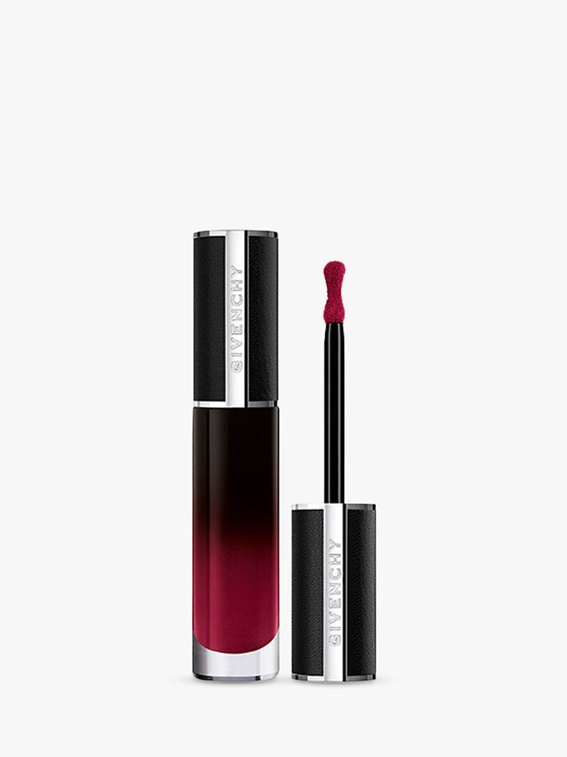 Product image 1 of 7, which shows Givenchy Le Rouge Interdit Cream Velvet Lipstick, 42 Violet Velours