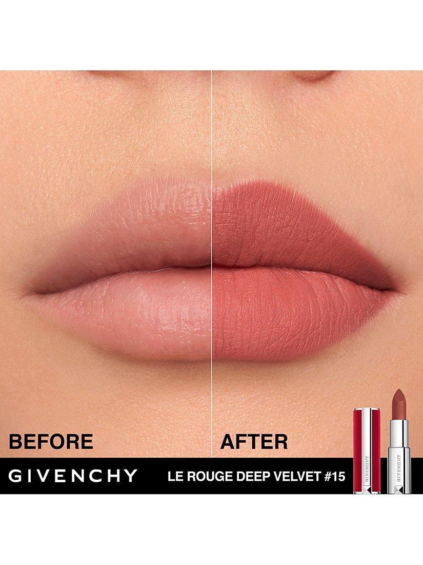 Product image 3 of 9, which shows Givenchy Le Rouge Deep Velvet Lipstick, 15 Nude Ambre