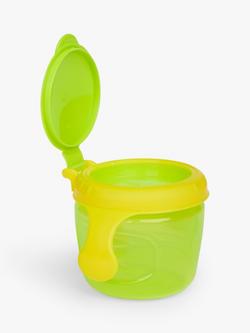 John Lewis ANYDAY Snack Pot, Green - view 2, Green