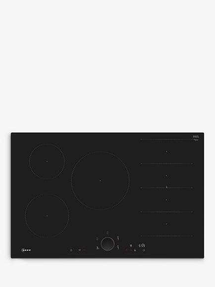 Neff N90 T68FUV4L0 80cm Induction Hob, Black Glass