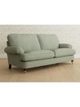 Laura Ashley Beaumaris Large 3 Seater Sofa, Teak Leg, Anneliese Sage