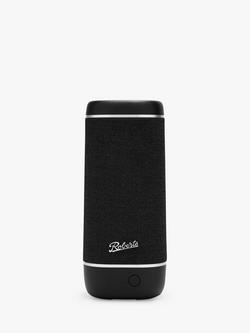 Roberts Reunion Portable Waterproof Bluetooth Speaker, Black
