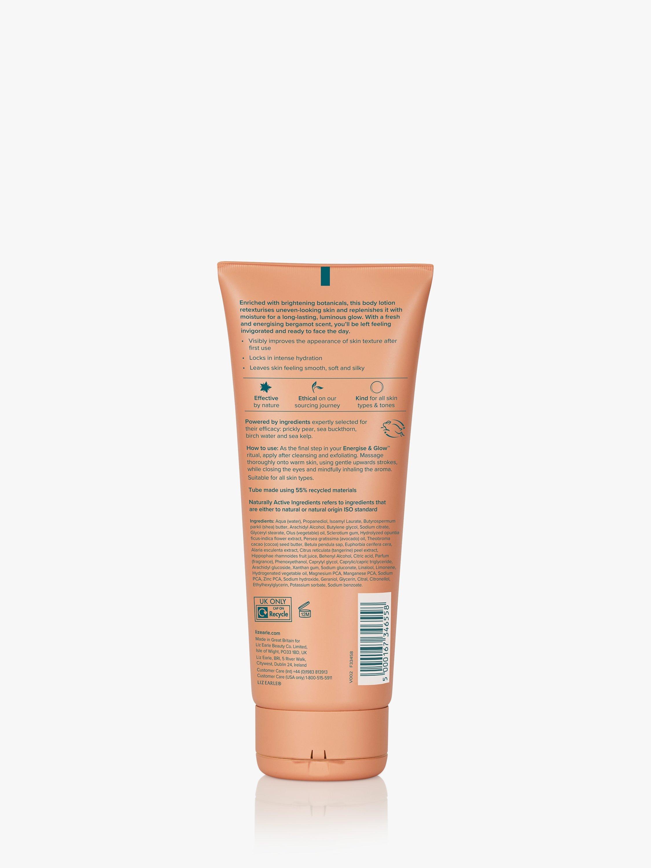 Product image 2 of 4, which shows Liz Earle Energise & Glow Body Lotion, 200ml
