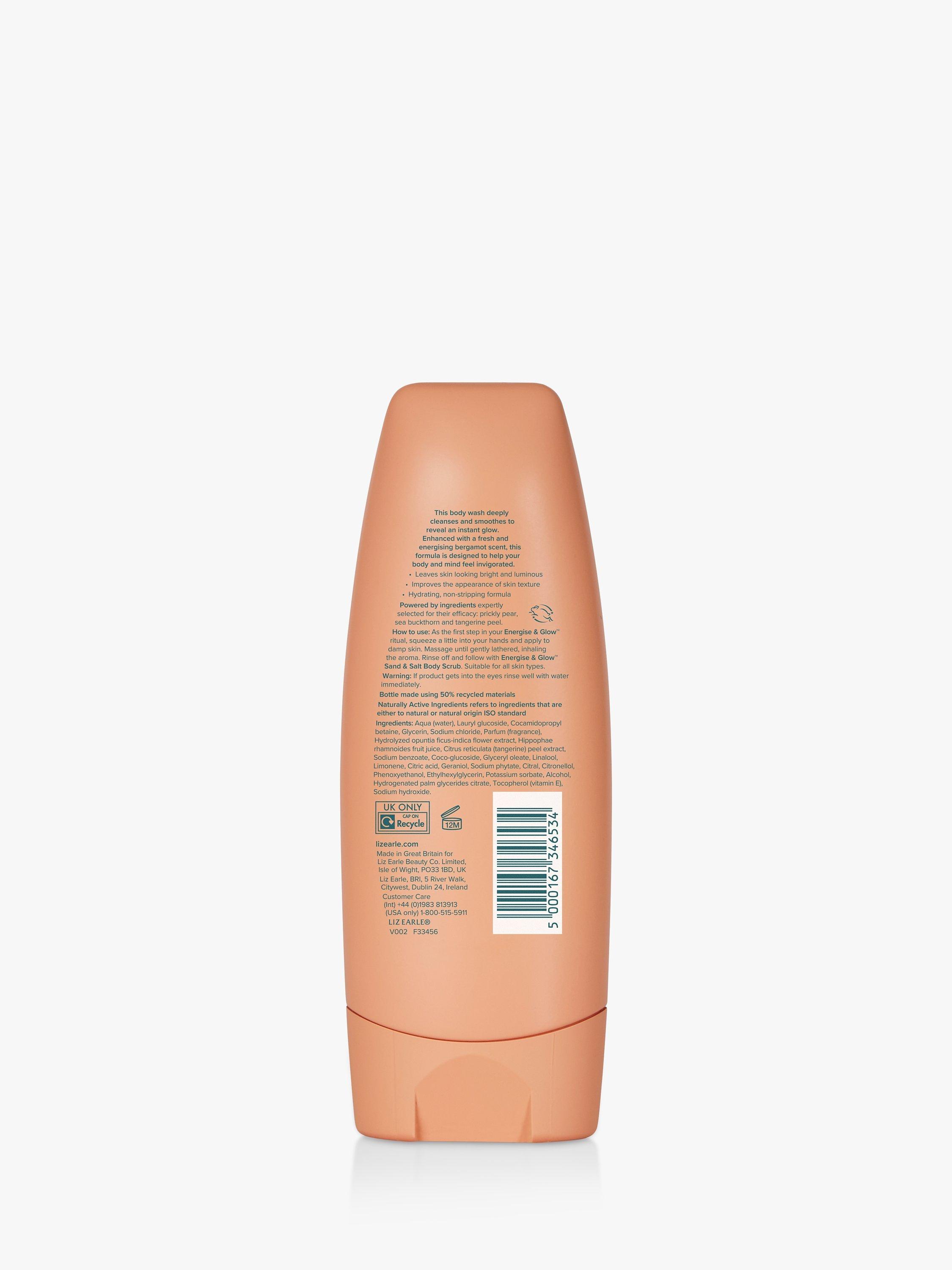 Product image 2 of 4, which shows Liz Earle Energise & Glow Body Wash, 200ml