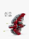 LEGO Star Wars Ahsoka Tano's T-6 Jedi Shuttle Set 75362