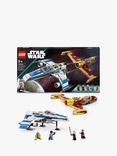 LEGO Star Wars 75364 New Republic E-Wing vs. Shin Hati's Starfighter