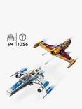 LEGO Star Wars 75364 New Republic E-Wing vs. Shin Hati's Starfighter