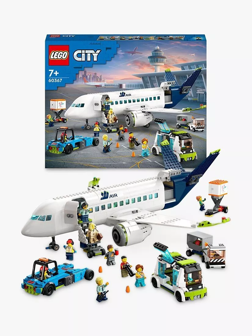 Passenger plane lego set sale