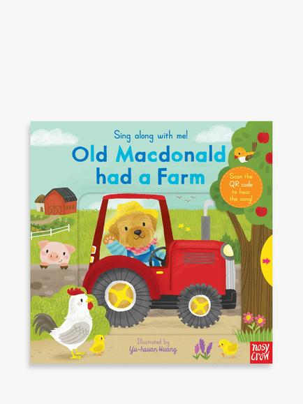 Nosy Crow Old Macdonald had a Farm Kids' Book, Multi