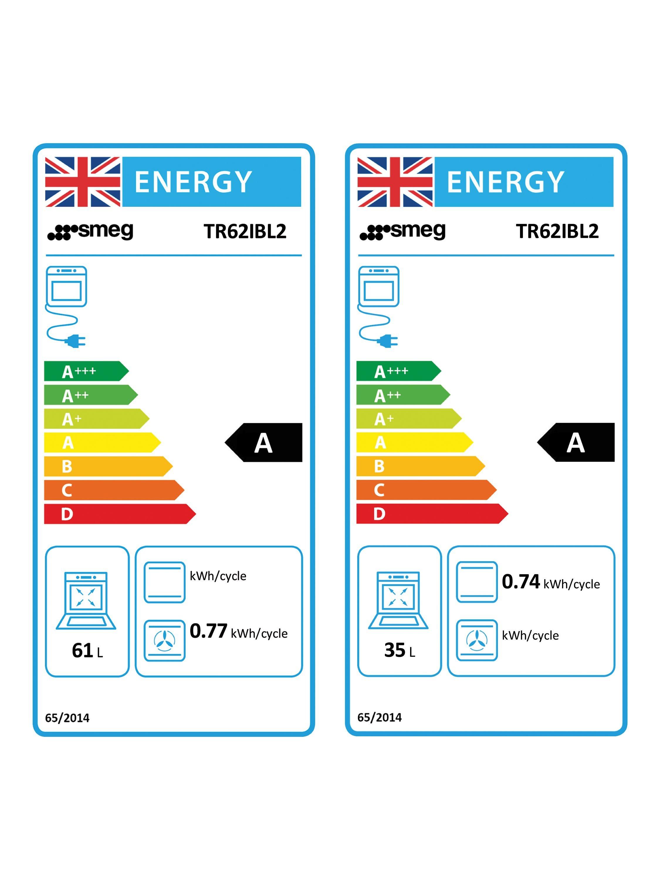This item is rated A for energy efficiency on a scale from A+++ (most efficient) to D (least efficient).