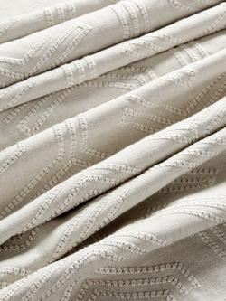 John Lewis Izel Embroidery Furnishing Fabric, Natural - view 2, Natural