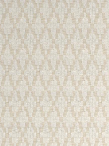 John Lewis Textured Diamonds Furnishing Fabric, Natural, Natural