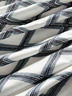 John Lewis Oakley Embroidery Furnishing Fabric, Lake Blue - view 2, Lake Blue