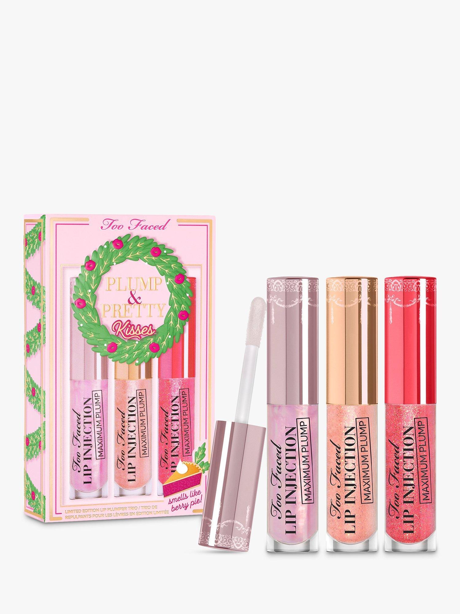 Too Faced Plump and Pretty Kisses Limited Edition Lip Plumper Trio