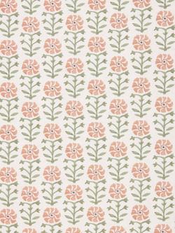 John Lewis Aria Furnishing Fabric, Pale Terracotta