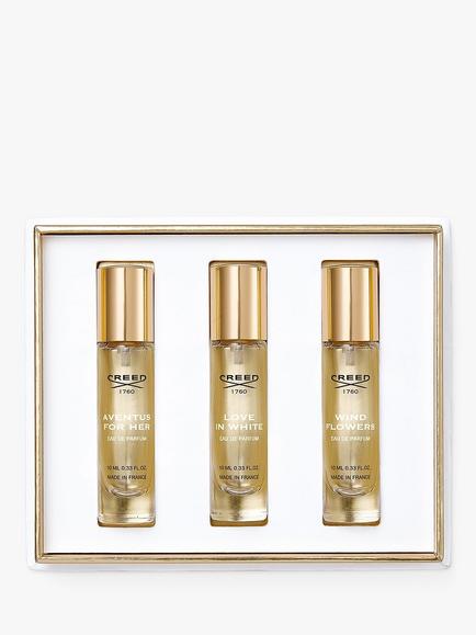 CREED For Her Eau de Parfum Fragrance Gift Set, 3 x 10ml, 