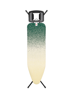 Brabantia Ironing Board B, 124 x 38cm, Solid Steam Iron Rest, New Dawn