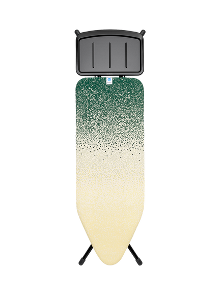 Brabantia Ironing Board C, 124 x 45cm, Solid Steam Unit Holder, New Dawn