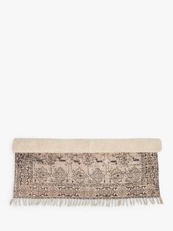 nkuku Iria Antique Print Rug, Cream, L240 x W150 cm - view 2, Cream