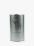 Totally About You Personalised Highland Cow Wine Cooler, Silver