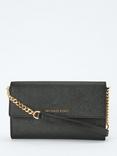 Michael Kors Jet Set Leather Clutch Bag