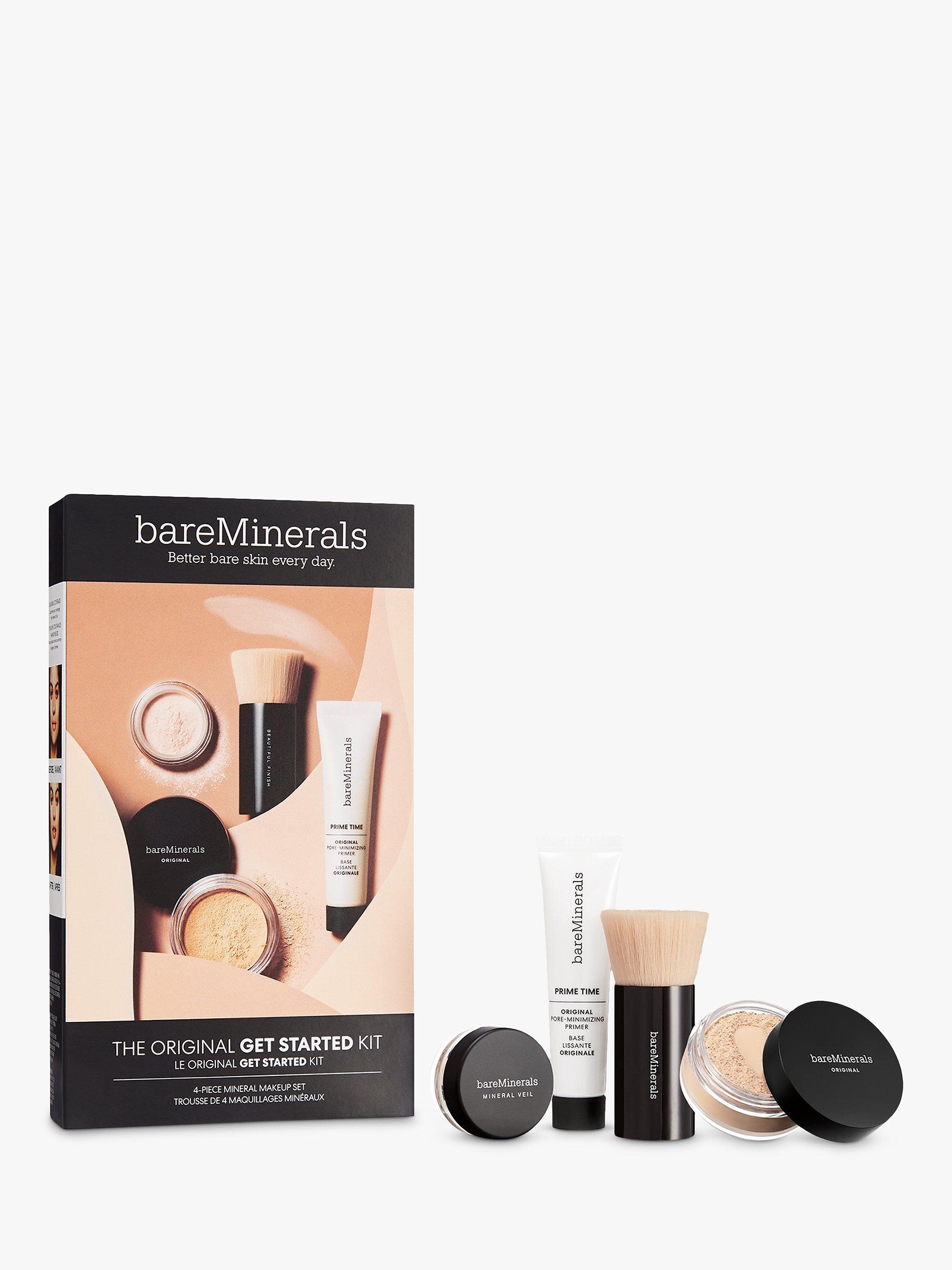 bareMinerals The ORIGINAL Get Started Kit 4-Piece Mineral Makeup Gift Set, Medium Beige
