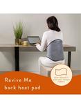 Dreamland Revive Me Back Heat Pad, Grey