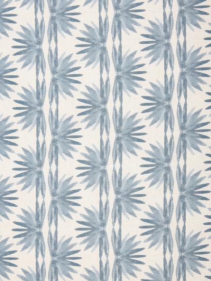 John Lewis Nyra Made to Measure Curtains or Roman Blind, Lake Blue