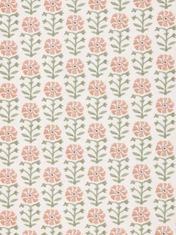 John Lewis Aria Made to Measure Curtains or Roman Blind, Pale Terracotta, Pale Terracotta