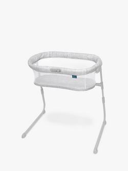 HALO BassiNest Flex Sleeper Travel and Bedside Crib, Grey