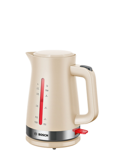 Bosch MyMoment Serene TWK4M Electric Kettle, 1.7L, Cream