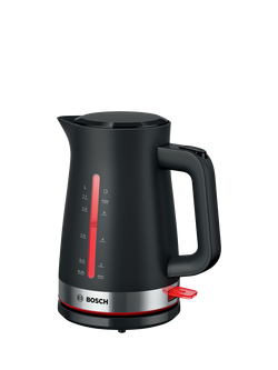 Bosch MyMoment Serene TWK4M Electric Kettle, 1.7L, Black