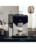 Siemens TQ513GB1 EQ500 Bean to Cup Coffee Machine, Piano Black